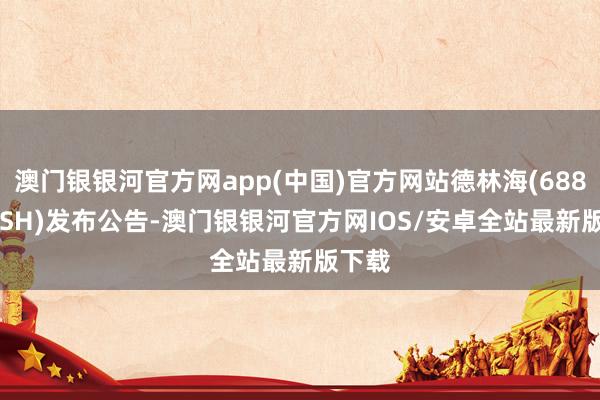 澳门银银河官方网app(中国)官方网站德林海(688069.SH)发布公告-澳门银银河官方网IOS/安卓全站最新版下载