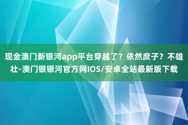 现金澳门新银河app平台穿越了？依然庶子？不雄壮-澳门银银河官方网IOS/安卓全站最新版下载