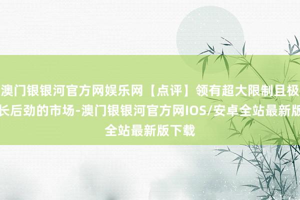 澳门银银河官方网娱乐网【点评】领有超大限制且极具增长后劲的市场-澳门银银河官方网IOS/安卓全站最新版下载